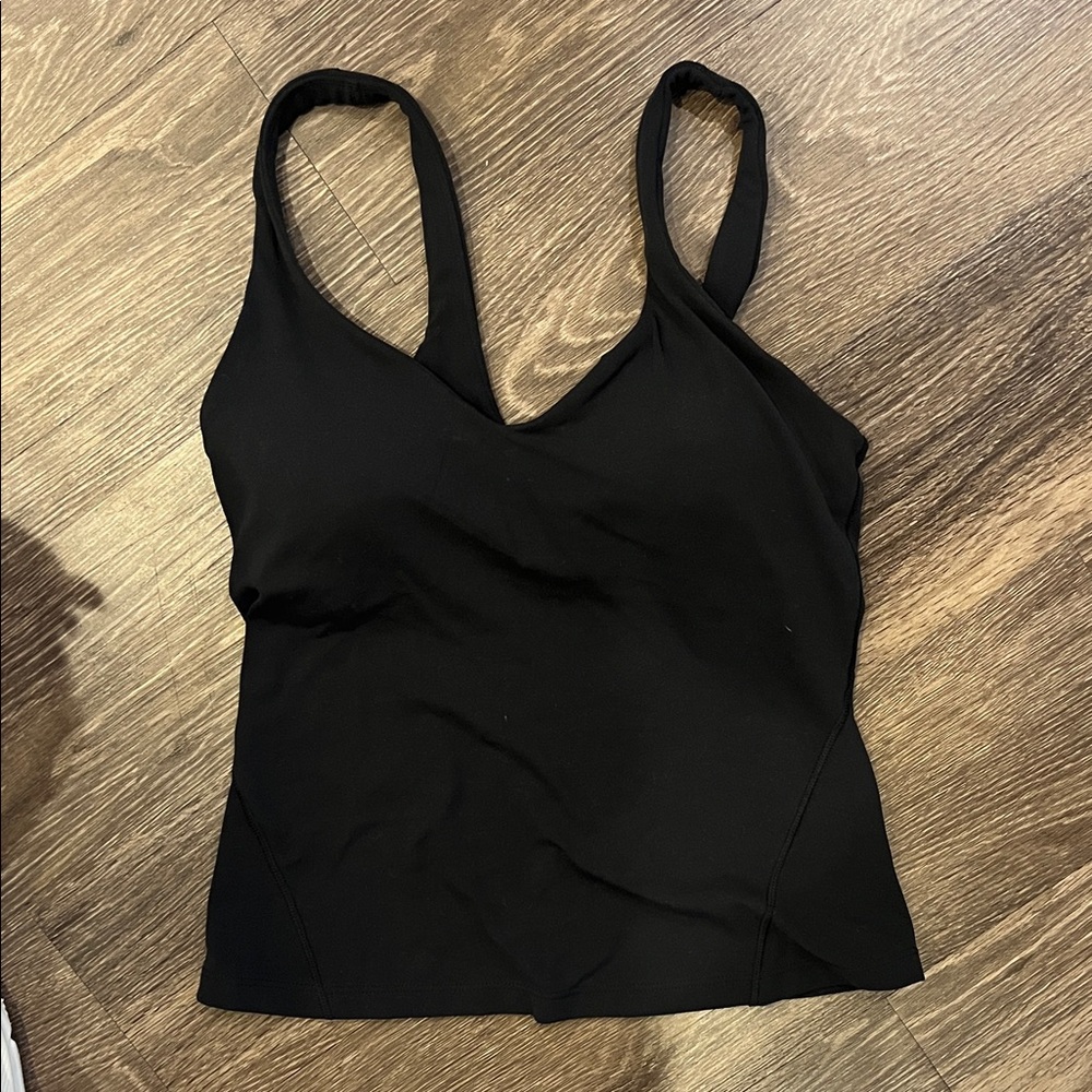 lululemon athletica Black Align Waist Length Tank